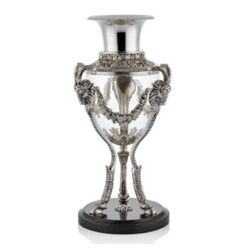 1tr-26542s Lorde Vazo 23x51 Cm Gümüş