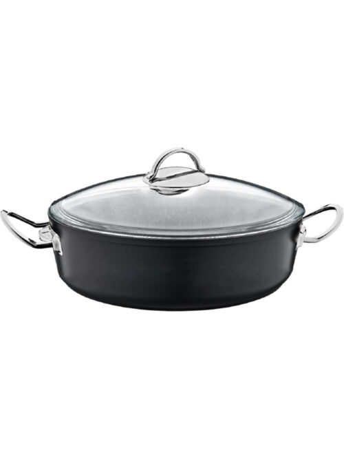 3313 Gastro Granit Tencere 24 Cm Siyah
