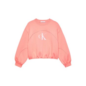 Ck Ig0ıg02414 Irıdescent Ck Logo Cn Kız Çocuk Sweatshırt - Görsel 9