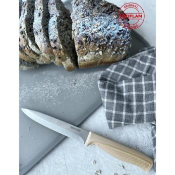 D-neofek011 Fika Microban Çok Amaçlı Bıçak 11cm Bej