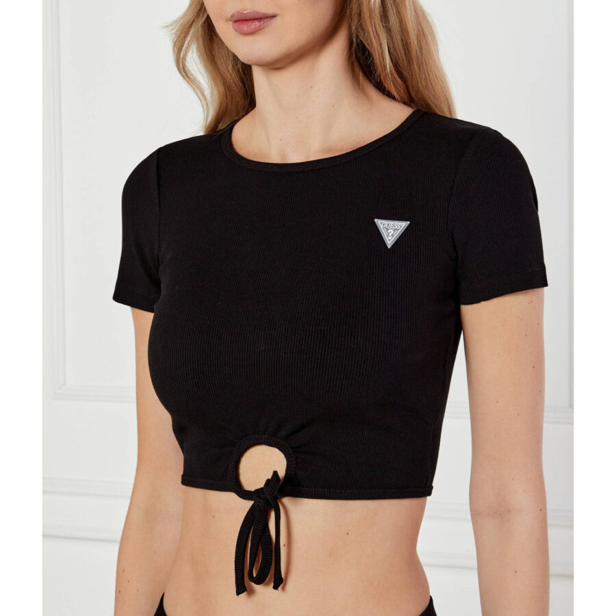 Guess V5gp14kcrs2 Crocus Rıb Actıve Ss Kadın Bluz - Görsel 5