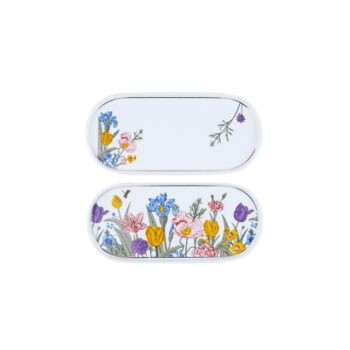 Lyeg 240 Olıvıa2lı Bone Oval Servis Tabağı Seti 25cm