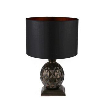 Pb 034 Ananas Abajur 46 Cm Bronz