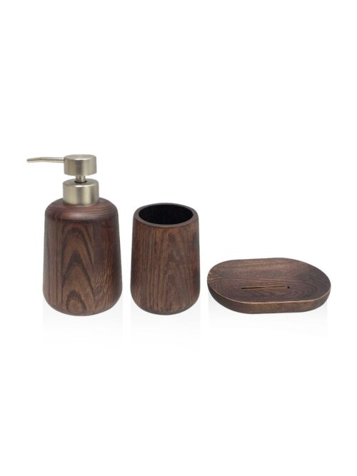 Sbn0040 Wooden 3 Parça Banyo Seti