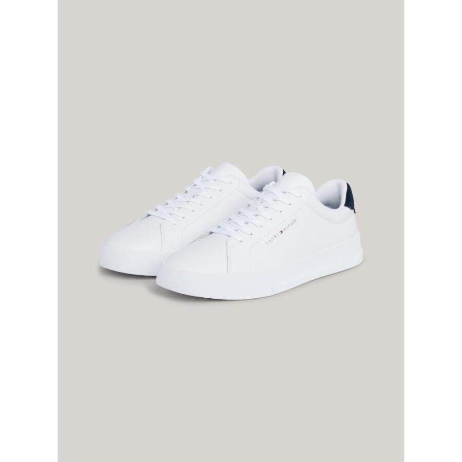 Th Fm0fm04971 Th Court Leather Erkek Sneakers - Görsel 2