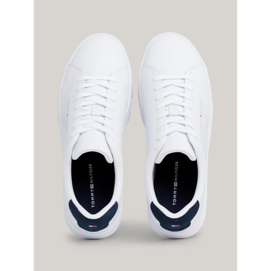 Th Fm0fm04971 Th Court Leather Erkek Sneakers - Görsel 3