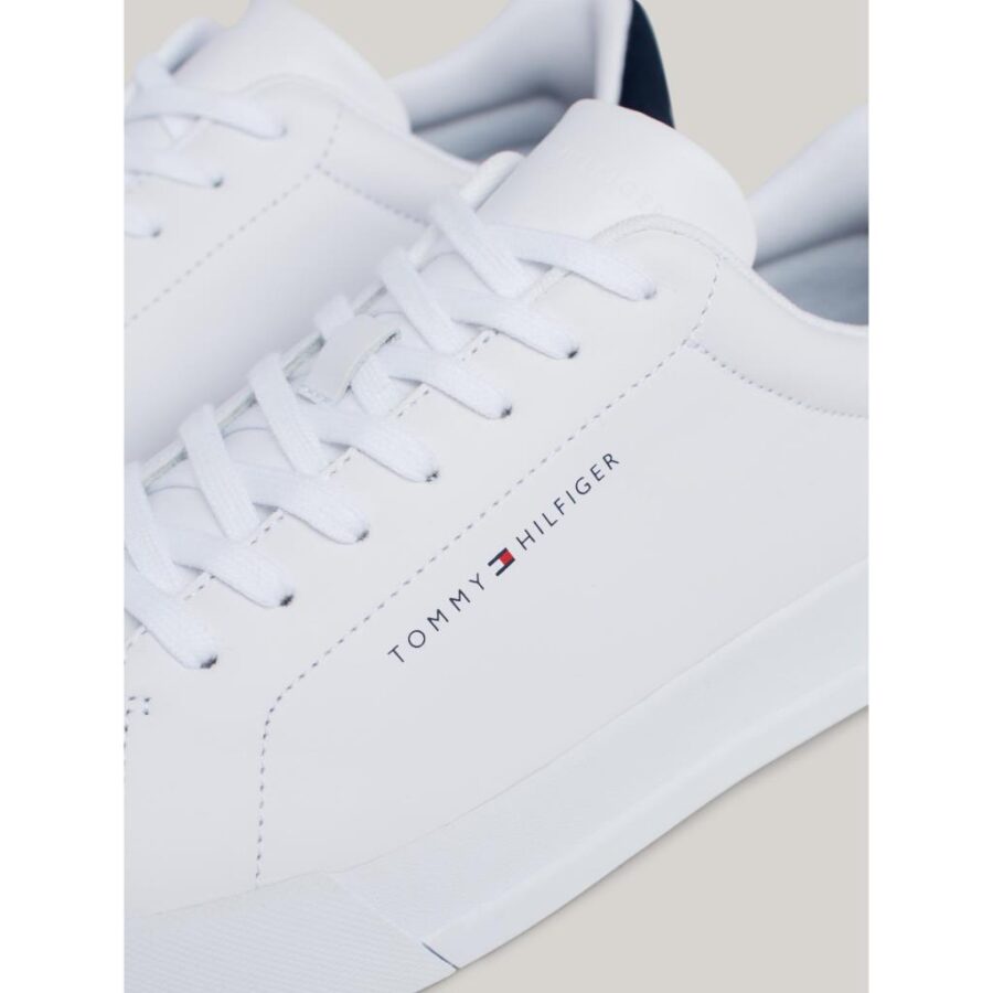 Th Fm0fm04971 Th Court Leather Erkek Sneakers - Görsel 7