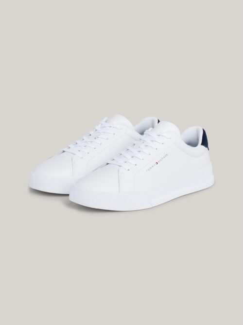 Th Fm0fm04971 Th Court Leather Erkek Sneakers