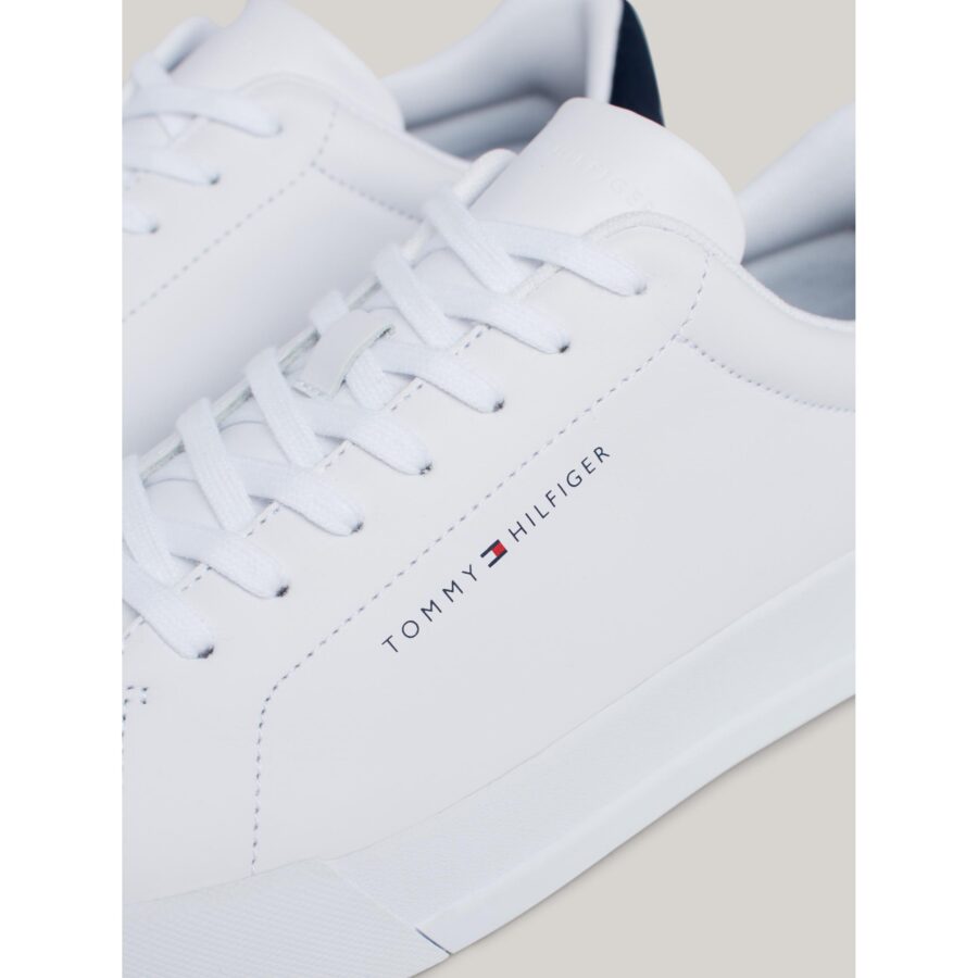 Th Fm0fm04971 Th Court Leather Erkek Sneakers - Görsel 22