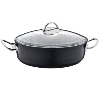 3313 Gastro Granit Tencere 22 Cm Siyah