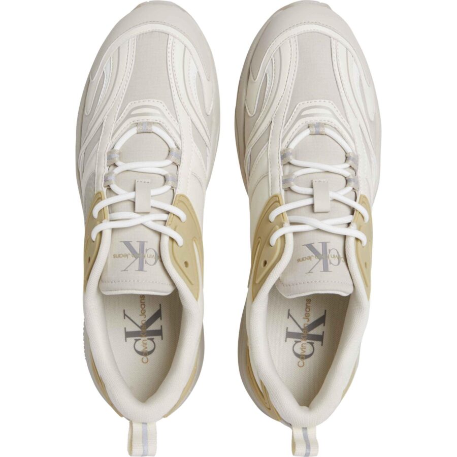 Ck Ym0ym00984 Retro Tennıs Low Laceup Mtl Erkek Sneakers - Görsel 7