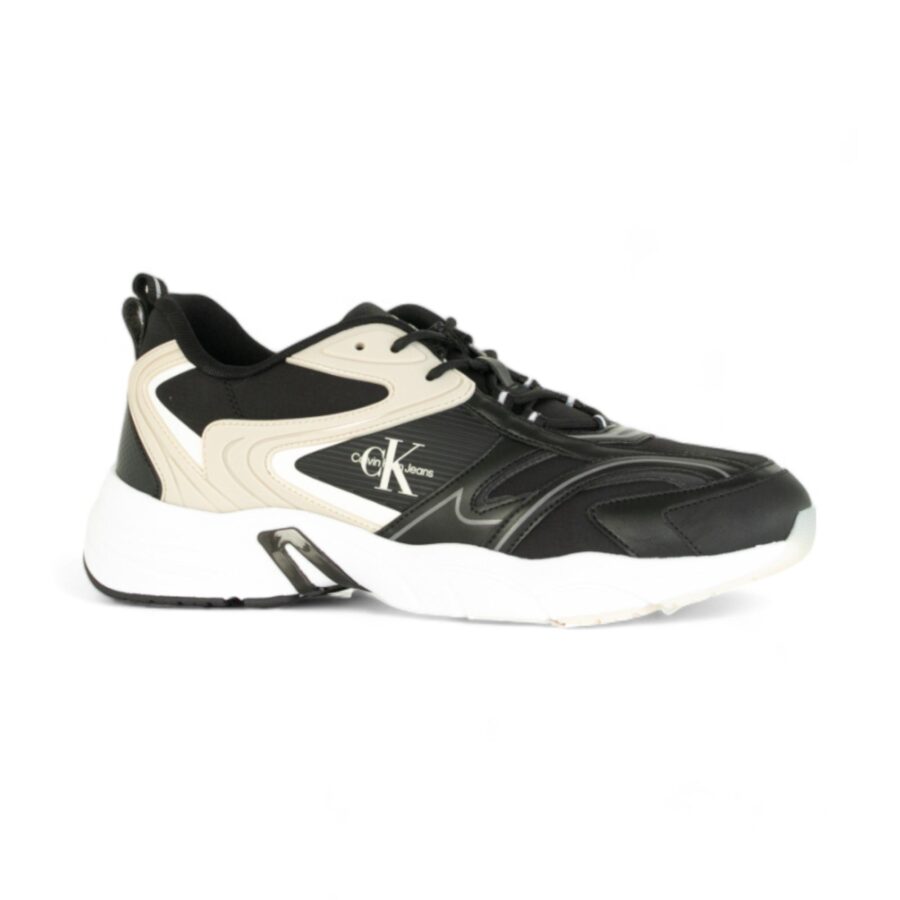 Ck Ym0ym00984 Retro Tennıs Low Laceup Mtl Erkek Sneakers - Görsel 10