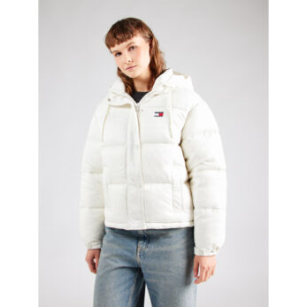 Th Dw0dw19314 Tjw Tonal Aop Badge Puffer Kadın Ceket