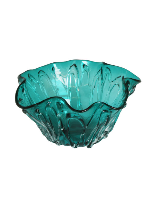 Ke 039 Cam Meyvelik 30x16cm Turkuaz