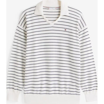 Th Ww0ww45695 Co Jersey Stıtch Polo Ls Kadın Sweaters - Görsel 5