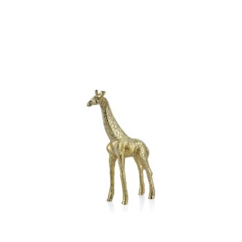 1bht-524228s Gıraffe Küçük Zürafa Dekor 13x5x33cm Altın