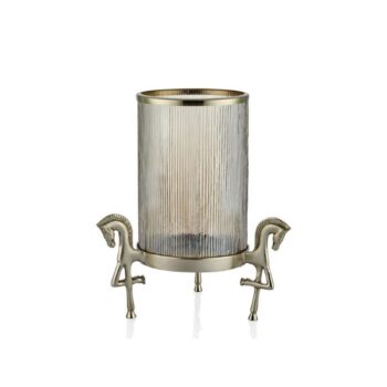 1prg-23794lg Horse Hurrıcane Büyük Boy Dekor Altın