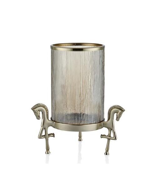 1prg-23794lg Horse Hurrıcane Büyük Boy Dekor Altın