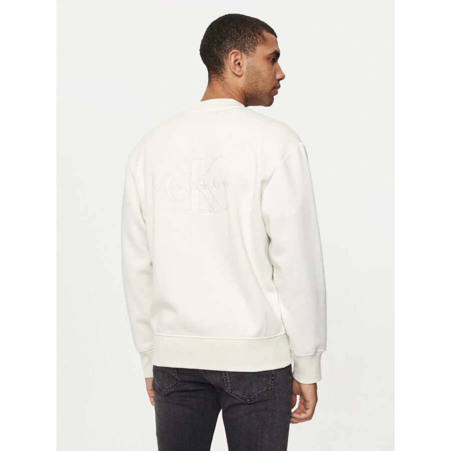 Ck J30j325915 Monologo Applıque Knıt Erkek Sweatshirts - Görsel 4