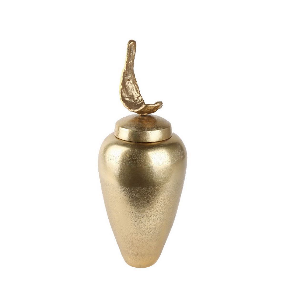 xr:d:DAFKJZntTsc:36,j:33527724837,t:22082314 Dk 453 Metal Dekor Küp 37 Cm Gold - Görsel 1