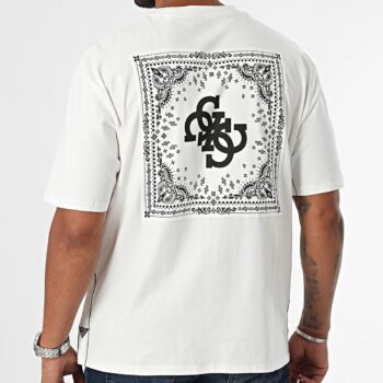 Guess M4bı59kbzv1 Ss Bsc Bandana Applı Erkek Tshırt - Görsel 2