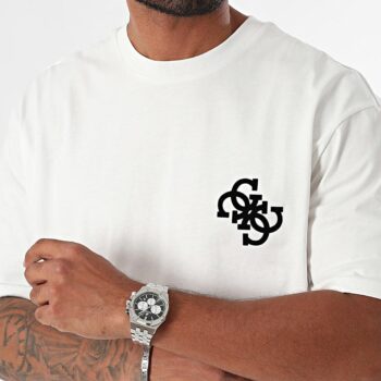 Guess M4bı59kbzv1 Ss Bsc Bandana Applı Erkek Tshırt - Görsel 3