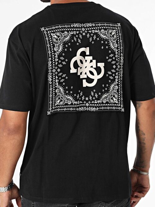 Guess M4bı59kbzv1 Ss Bsc Bandana Applı Erkek Tshırt