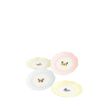 Len6444731 Lenox Butterfly 4 Renk 4'lü Pasta Tabağı 20cm - Görsel 3