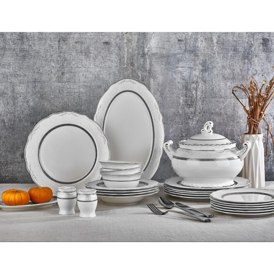 60028 Royal Queen Cemile Sultan 60 Parça Yemek Takımı - Görsel 2