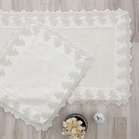 tual-2li-paspas-set-60x100-cm-krem-71472.jpg Tual 2li Paspas Set 60x100 Cm Krem - Görsel 3