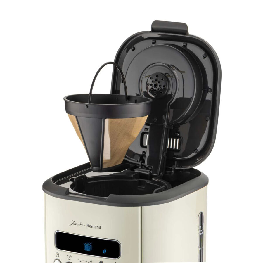 Jumbo X Homend 5026h Vintage Kahve Makinesi Makinesi Krem - Görsel 5