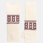 Th Aw0aw17966 Faır Isle Fashıon Kadın Eldiven - BEJ