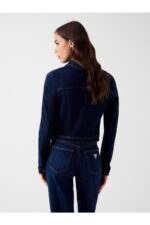 Guess W6rn76d6881 Amelıe Kadın Ceket - LACİVERT - Görsel 4