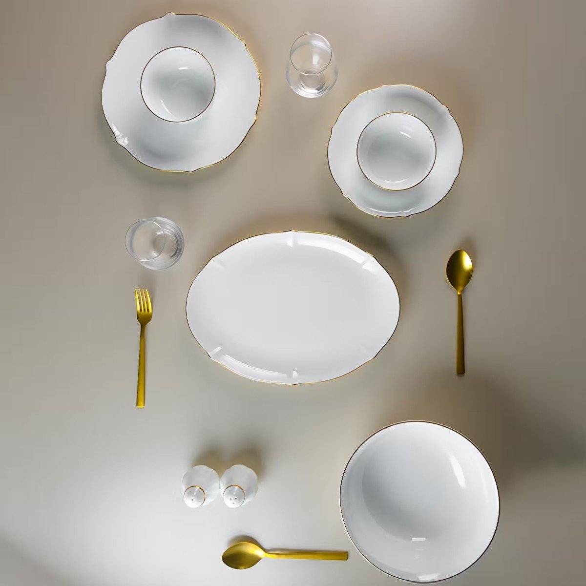 148406-0-31000044211-evaliza-magnolia-60-parca-yemek-takimi-altin-014715385c31 31000044211 Evaliza Magnolıa 60 Parça Yemek Takımı Altın – STANDART - Görsel 1