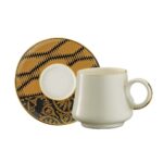 Ar211377 S.moreno Duble 1453 Yzk Kariye 12 Parça Kahve Fincan Takımı - STANDART - Görsel 2