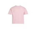 Ck Ig0ıg02806 Monogram Flock Boxy Ss Kız Çocuk Tshırt – PEMBE - Görsel 5