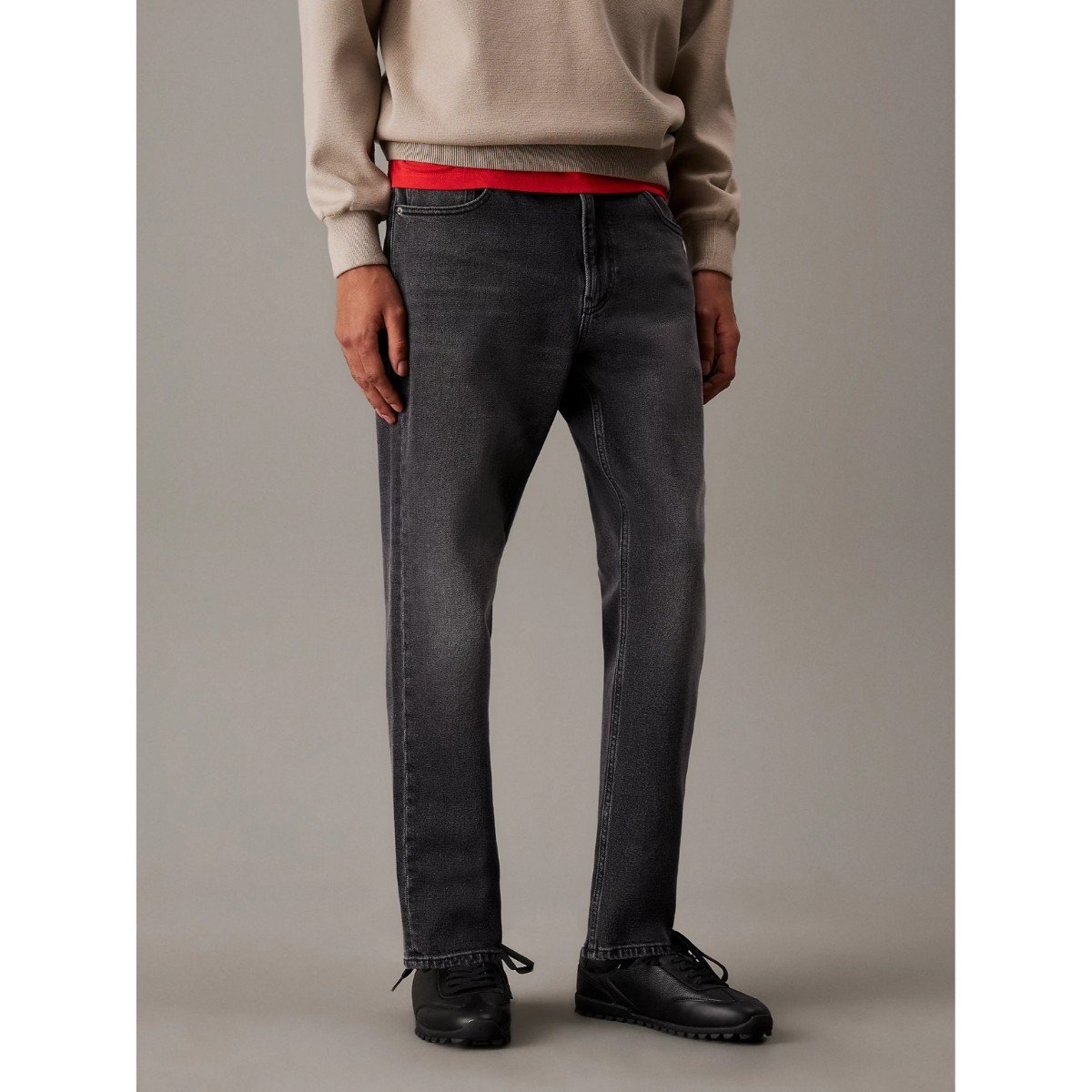 151805-0-ck-j30j327176-dad-jean-erkek-pantolon-014715385c31 Ck J30j327176 Dad Jean Erkek Pantolon – SİYAH - Görsel 1