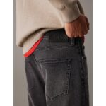 Ck J30j327176 Dad Jean Erkek Pantolon – SİYAH - Görsel 4