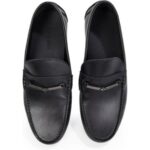 Ck Hm0hm01701 Drıver W/ Ny Bıt Lth Erkek Ayakkabı – SİYAH - Görsel 3