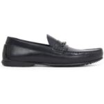 Ck Hm0hm01701 Drıver W/ Ny Bıt Lth Erkek Ayakkabı – SİYAH - Görsel 4