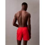 Ck Km0km01103 Medıum Drawstrıng Erkek Şort – KIRMIZI - Görsel 2