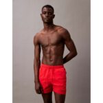 Ck Km0km01103 Medıum Drawstrıng Erkek Şort – KIRMIZI - Görsel 5