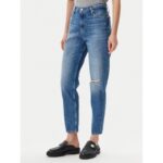 Ck J20j225140 Mom Jean Kadın Pantolon – MAVİ