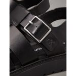 Ck Yw0yw01700 Sq Molded Sdl Fısherman Mg Wn Kadın Sandalet – SİYAH - Görsel 6