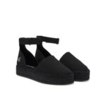 Ck Yw0yw01735 Flatform Espadrılle Slıng Mg Kadın Ayakkabı – SİYAH