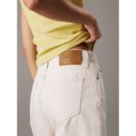 Ck J20j225163 Relaxed Bermuda Kadın Şort – BEJ - Görsel 4