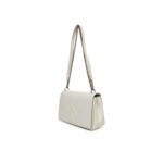 Ck Lv04k3035g Sculpted Ew Flap25 Shoulder Kadın Çanta – KREM - Görsel 5