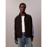 Ck Lv04rc231g Stretch Twıll Track Erkek Sweatshirt – SİYAH