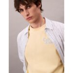 Ck Lv04rc808g Ss 16s Calvın Resort Scrıpt Grap Erkek Tshırt – SARI - Görsel 5