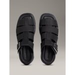 Ck Yw0yw01962 Fısherman Hw Lth Kadın Sandalet – SİYAH - Görsel 4